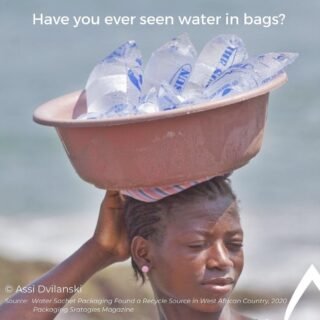 Lots of developing countries are facing a deficiency of clean water. 💦 
Nigeria, Ghana, and Burkina Faso are trying to solve this problem with water sachets. They are cheaper solution with less plastic than bottled water. But still, in most cases, these countries lack adequate recycling infrastructures, with few percentages of plastic effectively recycled.

 #WaterAccess #Ecology